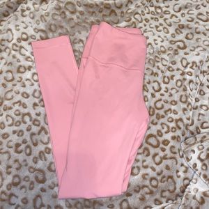 yogalicious pink leggings